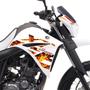 Imagem de Kit Adesivos Moto Yamaha XT 660r 2015 Lateral + Emblemas