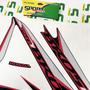 Imagem de Kit Adesivos Para Honda Nxr Bros 150 ES/ESD 2014 Moto Preta