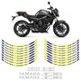 Imagem de Kit Adesivos Para Rodas Moto Yamaha XJ6 Refletivos Completo