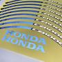 Imagem de Kit Adesivos Refletivos Roda Moto Honda CB 1000R Filete Azul