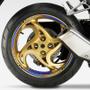 Imagem de Kit Adesivos Refletivos Roda Moto Honda CB 1000R Filete Azul