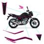 Imagem de Kit Adesivos Tanque Moto Honda Cg Titan 160 2018 Até 2020