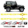 Imagem de Kit Adesivos Troller Expedition 4x4 2011 T4 Faixa e Emblemas