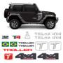 Imagem de Kit Adesivos Troller T4 2015/2019 4x4 Trilha Dakar Completo