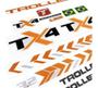 Imagem de Kit Adesivos Troller Tx4 2020/2021 3.2 Lrd Emblemas Completo