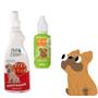 Imagem de Kit Adestrador Educador Sanitário para Cães Xixi Stop 500ml e Pipi Certo 30ml Pet Clean Cachorro Ajuda Manter Higiene