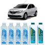 Imagem de Kit aditivo radiador bio coolant concentrado azul + agua desmineralizada - renault logan - r1922