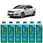 Imagem de Kit aditivo radiador bio coolant pronto para uso verde - citroen c4 lounge - r1896