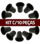 Imagem de Kit Aero Duto Para Caixa De Som 3 Polegadas Plastico 10 Pçs
