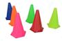 Imagem de Kit Agilidade 10 Cones 24 Cm + 20 Chapéu Chinês Funcional