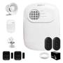 Imagem de Kit Alarme Residencial ANM 24 NET Intelbras com 1 sensor de presença IVP 2000 Sem Fio, 2 Sensores de portas e janelas XAS Smart Black, 2 Controles