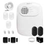 Imagem de Kit Alarme Residencial ANM 24 NET Intelbras com 3 sensores de presença IVP 2000 Sem Fio, 2 Sensores de portas e janelas XAS Smart Black, 2 Controles
