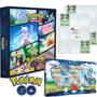 Imagem de Kit Álbum Pasta Fichário Pokémon GO com Box Equipe Sabedoria Treinadora Blanche e 20 Folhas 9 Bolsos