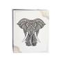 Imagem de Kit álbuns folhas preta 160 fotos elefante e preguiça 10x15