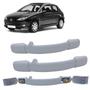 Imagem de Kit Alça Teto Puxador Segurança Peugeot 206 2000 2001 2002 2003 2004 2005 2006 2007 2008 2009 2010