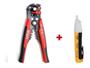 Imagem de Kit Alicate Decapador Automático E Detector De Tensão