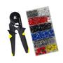 Imagem de Kit Alicate Prensa Terminal Tubular Com 1250 Terminais