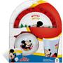 Imagem de Kit Alimentacao Mickey Prato+bowl+copo KIT