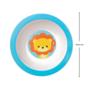 Imagem de Kit Alimentação Refeição Bebe Infantil Buba 6+ Livre Bpa Resistente Vai Micro-ondas Leãozinho 10734