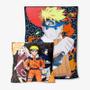 Imagem de Kit Almofada + Cobertor Manta Infantil Original Solteiro Naruto