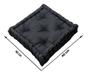 Imagem de Kit Almofada Futon Oxford Preto 40x40cm 4 Unidades