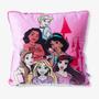 Imagem de Kit Almofada+Manta Princesas Royal Courage Personagens Disney Rosa