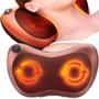 Imagem de Kit Almofada Massagem Shiatsu Bivolt + Tapete Massageador Digital