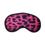 Imagem de Kit Almofada Travesseiro Encosto Pescoço + Máscara Onça Rosa