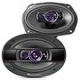 Imagem de Kit Alto Falante 69 Pioneer 6x9 400w/100w Rms + Triaxial 5 Ts-1360br