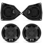 Imagem de Kit Alto Falante Citroen C3 2002 a 2017 5" e 6" 240W RMS 4 Ohms Triaxial Original Foxer KF.151