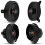 Imagem de Kit Alto Falante Gol G2 G3 G4 1996 A 2014 5" e 6" 240W RMS 4 Ohms Triaxial 4 Peças Foxer KF.011