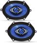 Imagem de Kit Alto Falante Hurricane Quadriaxial CM57 5x7" Polegadas 130W RMS (Par)