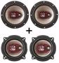 Imagem de Kit Alto Falantes 6 E 5 Bravox 200W Rms Gol G3 G4 G5 G6 G7