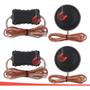 Imagem de Kit Alto Falantes Dianteiros Honda Fit 2004 até 2021 - Hurricane Class Duas Vias 260w