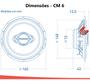 Imagem de Kit Alto Falantes Dianteiros + Traseiros Citroen C4 Cactus 2018 Até 2021 - Hurricane Class 520w