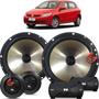 Imagem de Kit Alto Falantes Dianteiros Volkswagen Gol G5 2009 até 2013 - Hurricane Platino Duas Vias 320w