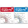 Imagem de Kit American English File: Level 2: Workbook + Level 1: Workbook