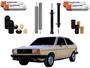 Imagem de Kit amortecedor dianteiro traseiro cofap original volkswagen gol quadrado g1 1.6 1.8 1987 a 1991