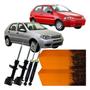 Imagem de Kit Amortecedor Dianteiro Traseiro Fiat Palio 1.4 2001 2013