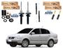 Imagem de Kit amortecedor dianteiro traseiro monroe axios original volkswagen polo sedan 1.6 2.0 2005 a 2007