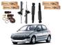 Imagem de Kit amortecedor dianteiro traseiro monroe peugeot 206 1.4 2006 a 2016