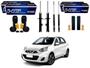 Imagem de Kit amortecedor dianteiro traseiro nakata original nissan march 1.0 1.6 2015 a 2020