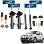 Imagem de Kit Amortecedor Dianteiro Traseiro Original Ford Fiesta 1.0 1.6 2002 2003 2004 2005 2006 2007 2008 2009 2010 2011 a 2014