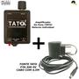 Imagem de Kit Amplificador de Fone TATO MK-2 + Fonte bivolt 9VDC com cabo de 4,5 metros