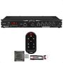 Imagem de Kit Amplificador Receiver 400W RMS Ths-6000 Taramps - 901334 + Controle Longa Distância