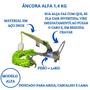 Imagem de Kit Âncora Jet-ski Alfa Inox 1,4kg Completa Com Cabo Bolsa