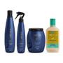 Imagem de Kit Aneethun Linha A Shampoo, Mascara, Spray e Creme Cachos