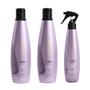 Imagem de Kit Aneethun Liss System 2 Shampoos 300ml + Spray 150ml