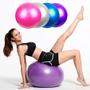 Imagem de Kit Anel De Pilates e Yoga Arco Tonificador Flexível + Bola Suíça Pilates Yoga 55cm
