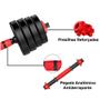 Imagem de Kit Anilhas E Barras Ajustáveis 20kg - Home Gym Fitness